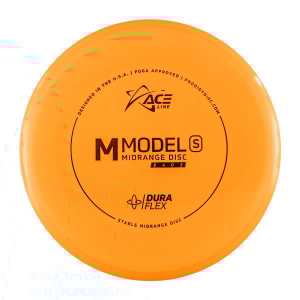 Prodigy Disc ACE Line M Model S DuraFlex Midari Frisbeegolfkiekko, oranssi