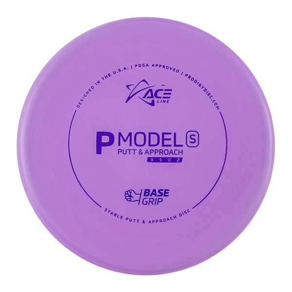 Prodigy Disc ACE Line P Model S BaseGrip Putteri Frisbeegolfkiekko, violetti
