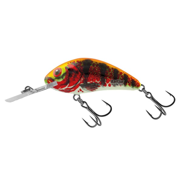 Salmo Rattlin'Hornet Vaappu, H6,5F HOLO RED PERCH
