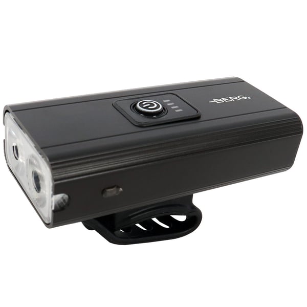 Berg Polkupyörän etuvalo 1000lm LED, ladattava 