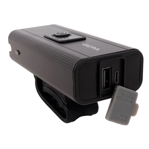 Berg Polkupyörän etuvalo 1000lm LED, ladattava 