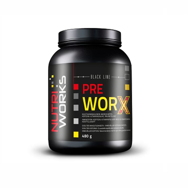Aminohappojuomajauhe, Nutri Works Pre Worx 480g
