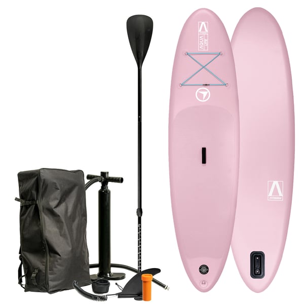 FitNord Aqua Lite SUP-lautasetti, vaaleanpunainen (kantavuus 110 kg) 2025
