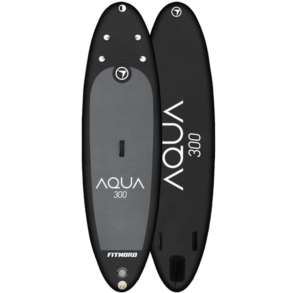*poistunut* FitNord Aqua 300 SUP-lautasetti, Musta