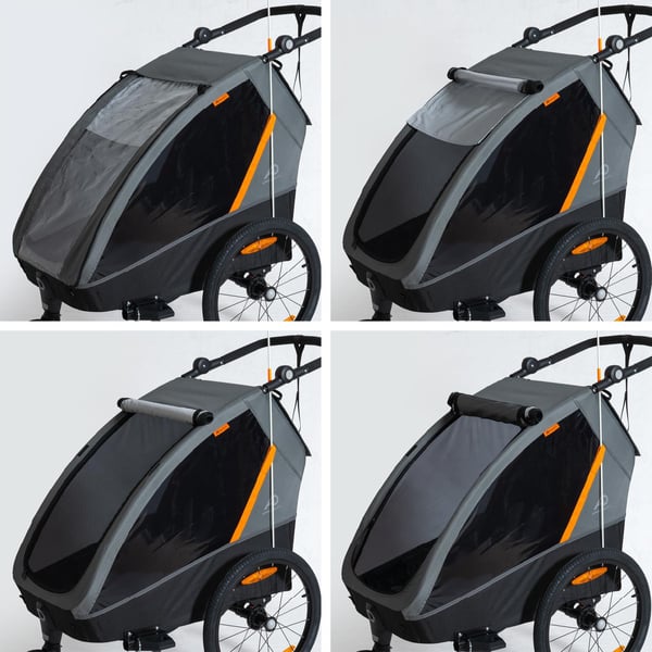 ArmorDuty TR-02 Lastenkuljetusperäkärry, 1 lapselle
