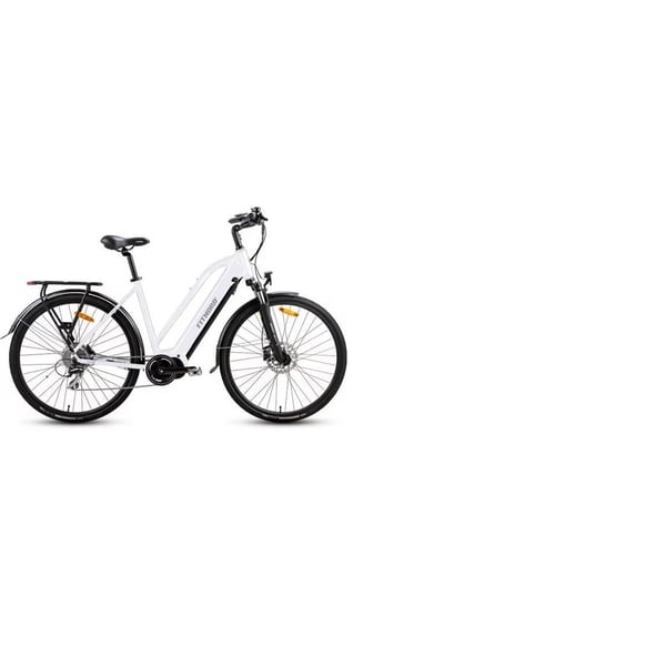 **OUTLET**FitNord Ava 500 Sähköpyörä, 2021, 46cm, Valkoinen (612 Wh tehoakku)