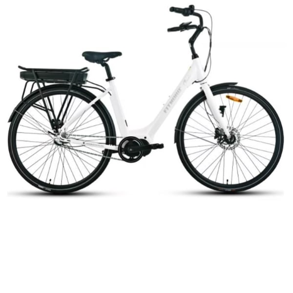 **OUTLET**FitNord Classic 500 Sähköpyörä 21, valkoinen (612 Wh tehoakku)