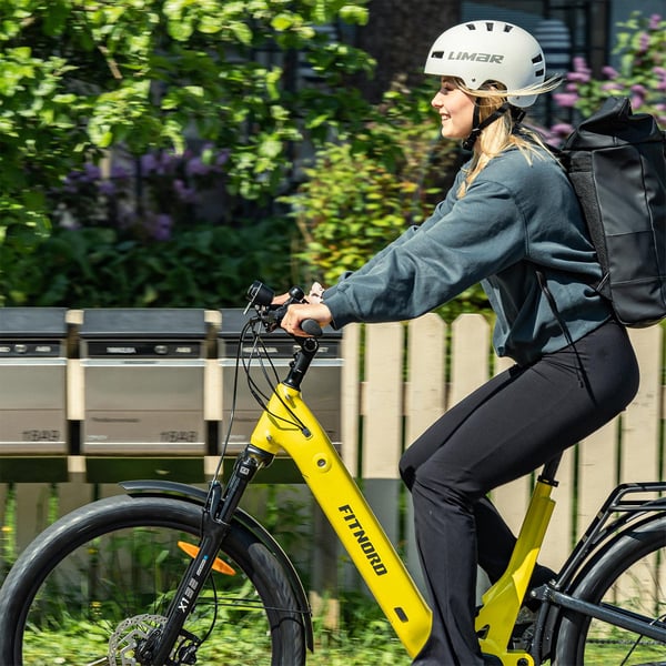 FitNord Ava 700FS Sähköpyörä, keltainen