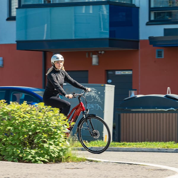 FitNord Ava 300 Sähköpyörä G2, punainen