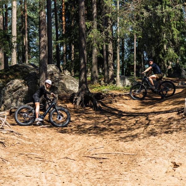 FitNord Ranger 800 Sähkömaastopyörä, musta