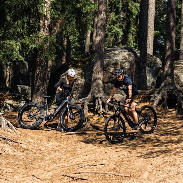 FitNord Ranger 800 Sähkömaastopyörä, musta