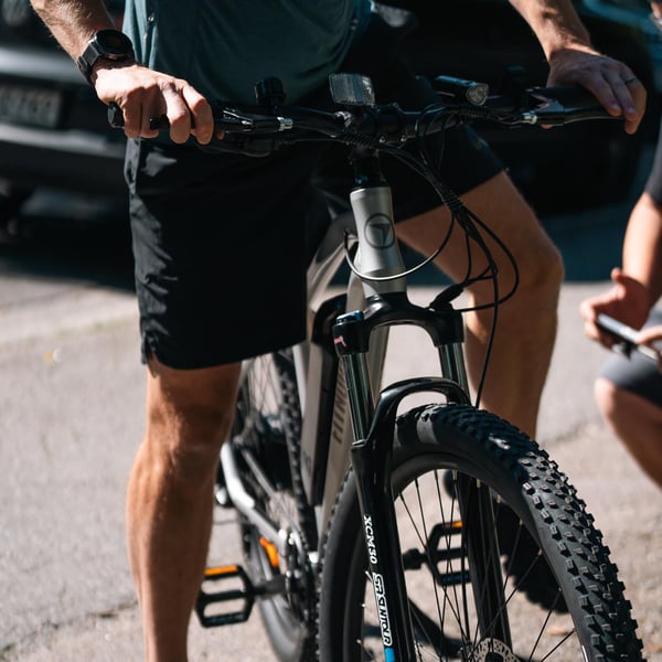 FitNord Ranger 200 Sähkömaastopyörä 2024, hopea (540Wh akku)