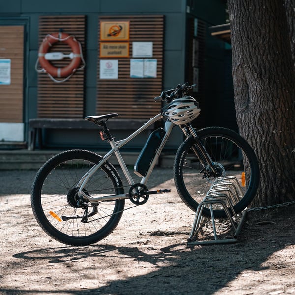 FitNord Ranger 200 Sähkömaastopyörä 2024, hopea (540Wh akku)