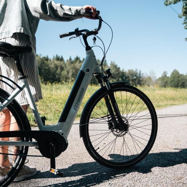 FitNord Classic 500 Sähköpyörä 2025, valkoinen