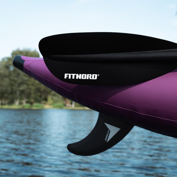 FitNord Seal One ilmatäytteinen kajakki, tummanvioletti (1-istuttava) 2025