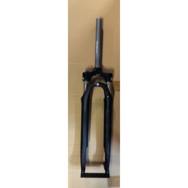 ETUHAARUKKA SF14-NEX-HLO-DS-700C T63, toothless, steering tube 28.6*25.4*247mm, disc brake, with fender mounting hole, black shoulder 