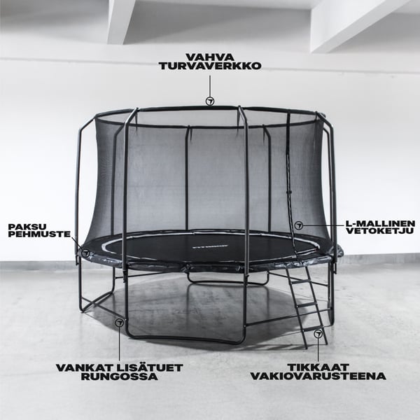 FitNord Bounce G2 Trampoliini 366cm