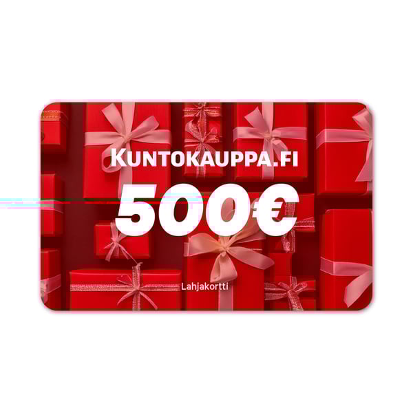 500 euron lahjakortti