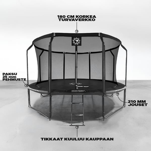 FitNord AIR Trampoliini 366 cm