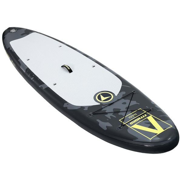FitNord Aqua 300 SUP-lautasetti, NÄSI (lime-musta), alumiinimelalla G2