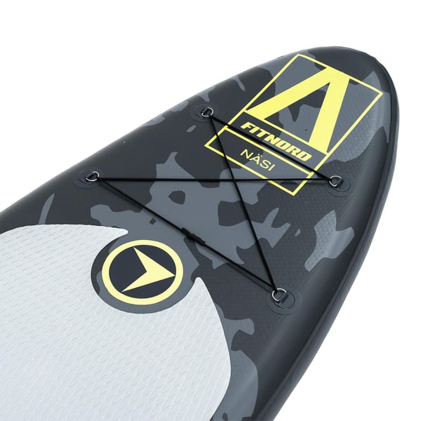 FitNord Aqua 300 SUP-lautasetti, NÄSI (lime-musta), alumiinimelalla G2