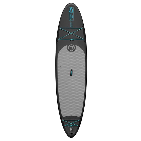 FitNord Aqua 330 SUP-lautasetti, musta (kantavuus 150 kg) 2025