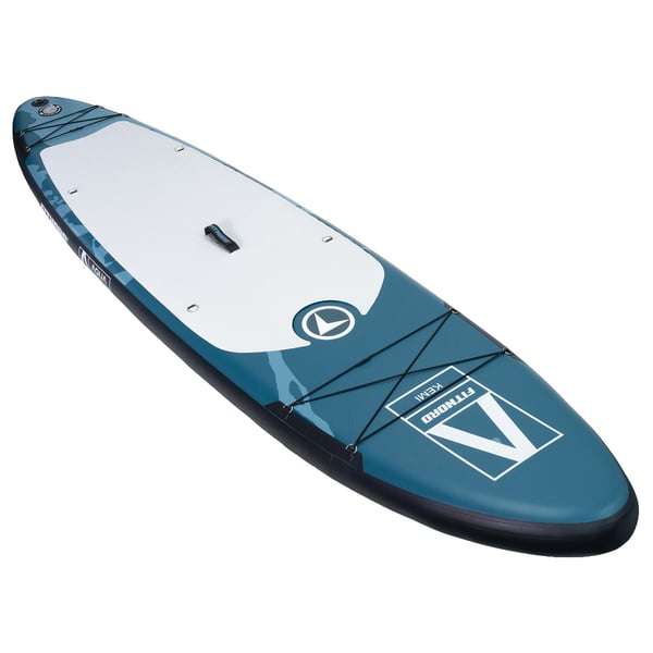 FitNord Aqua 330 SUP-lautasetti, KEMI (valko-musta), lasikuitumelalla, G2