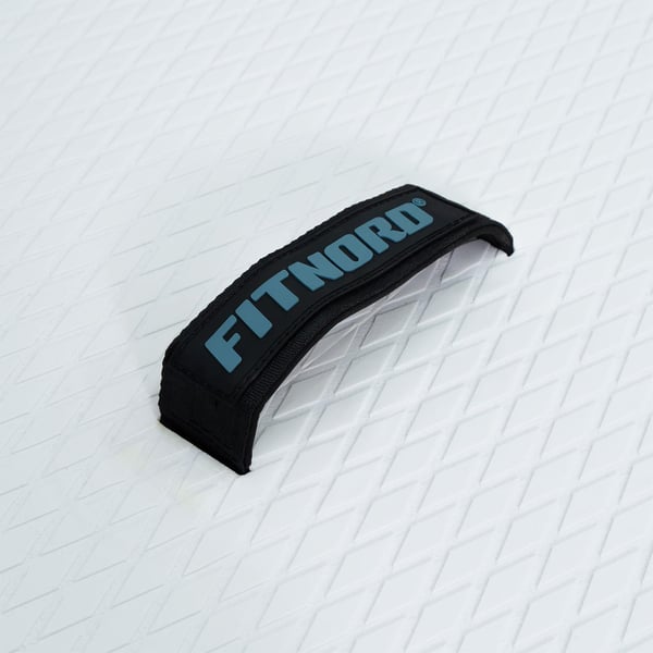 FitNord Aqua 330 SUP-lautasetti, KEMI (valko-musta), lasikuitumelalla, G2