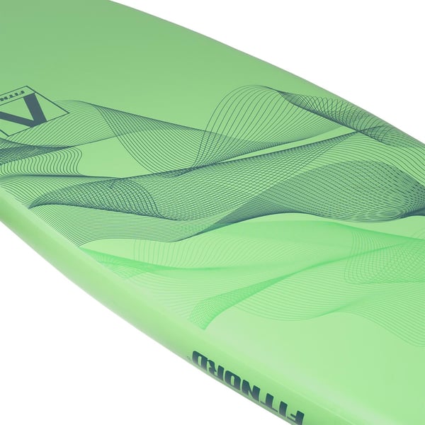 FitNord Aqua Leaf 340 SUP-lautasetti, vihreä (kantavuus 200 kg, lasikuitumela) 2025