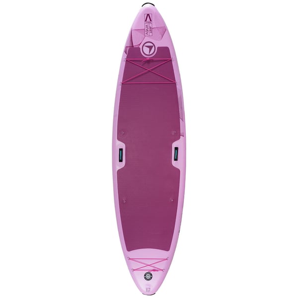 FitNord Aqua Leaf 340 SUP-lautasetti, pinkki (kantavuus 200 kg, lasikuitumela) 2025
