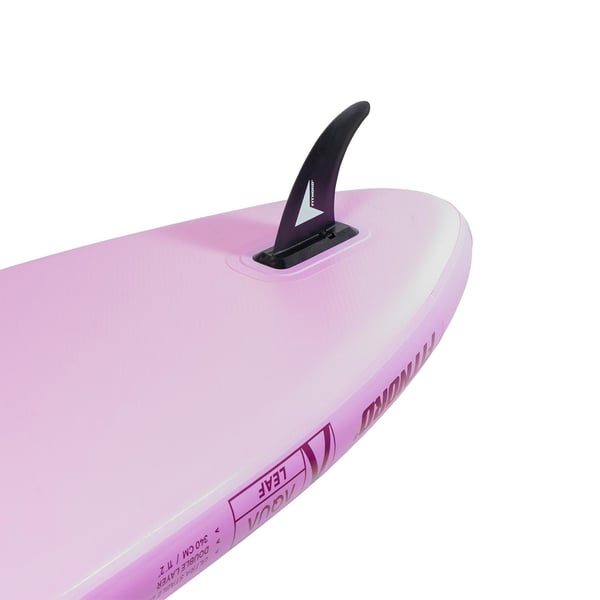 FitNord Aqua Leaf 340 SUP-lautasetti, pinkki (kantavuus 200 kg, lasikuitumela) 2025