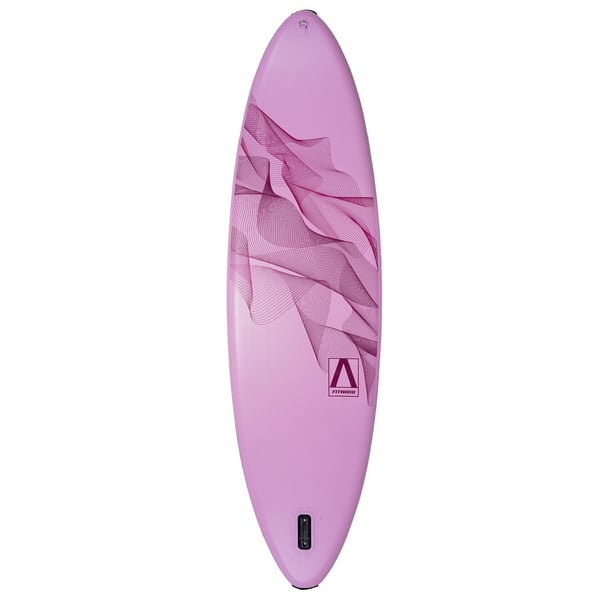FitNord Aqua Leaf 340 SUP-lautasetti, pinkki (kantavuus 200 kg, lasikuitumela) 2025