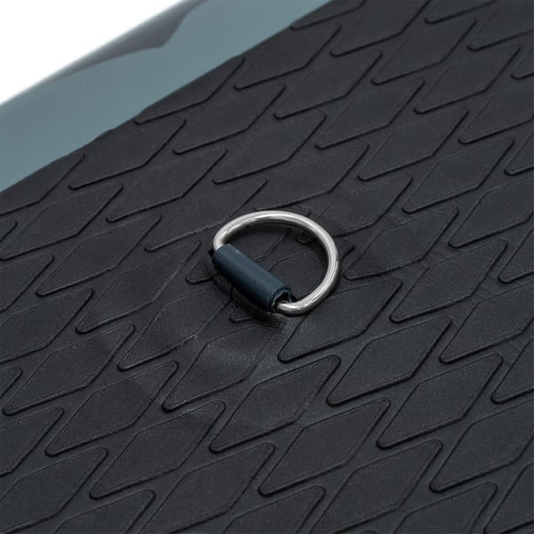 FitNord Aqua Lite SUP-lautasetti, Åbo (musta-turkoosi), alumiinimelalla, G2