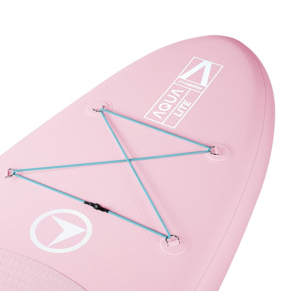 FitNord Aqua Lite SUP-lautasetti, vaaleanpunainen (kantavuus 110 kg) 2025