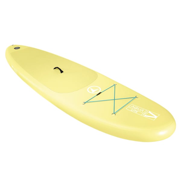 FitNord Aqua Lite SUP-lautasetti, keltainen (kantavuus 110 kg) 2025