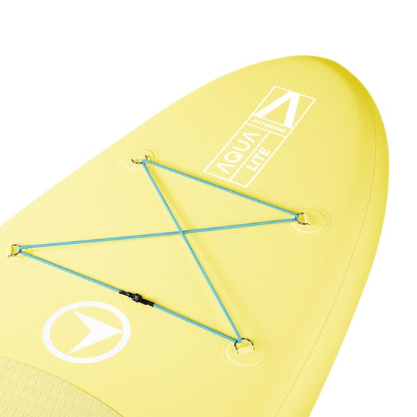 FitNord Aqua Lite SUP-lautasetti, keltainen (kantavuus 110 kg) 2025
