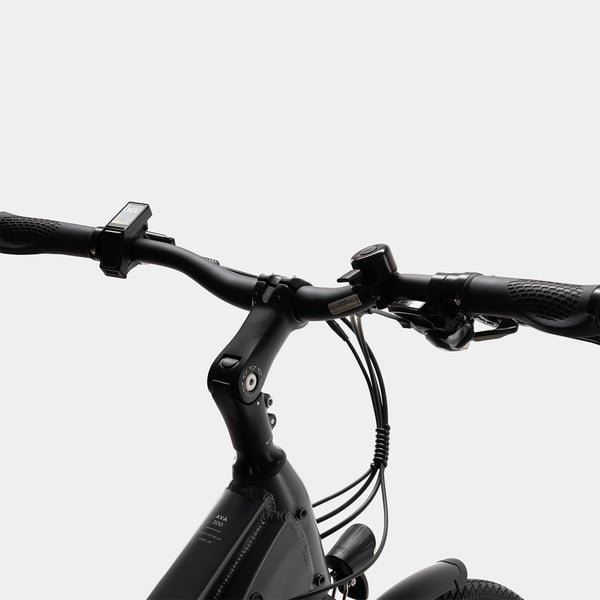 FitNord Ava 300 Sähköpyörä 2024, musta (720 Wh tehoakku)
