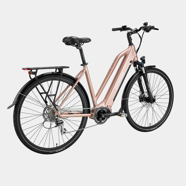 FitNord Ava 500 Sähköpyörä 2024, kulta (612 Wh akku)
