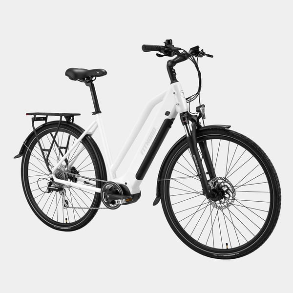 FitNord Ava 500 Sähköpyörä 2024, valkoinen (612 Wh akku)