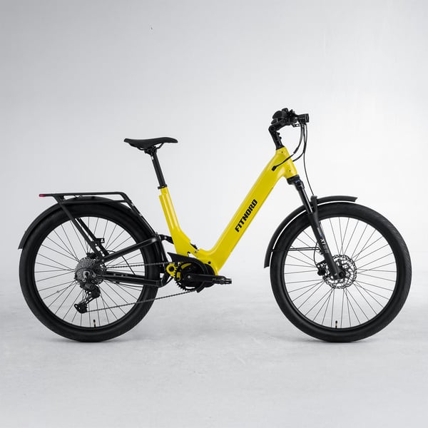 FitNord Ava 700FS Sähköpyörä, keltainen