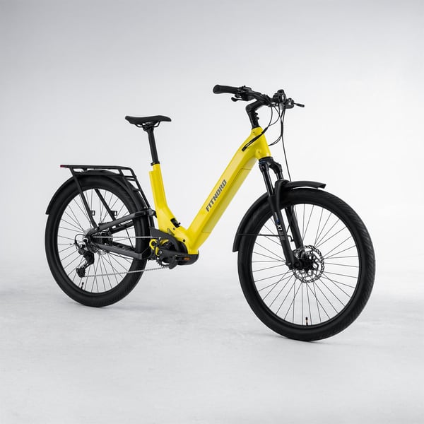 FitNord Ava 700FS Sähköpyörä, keltainen