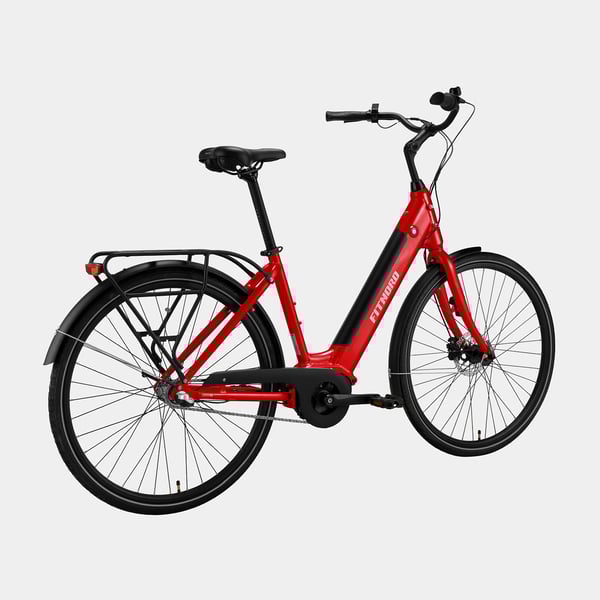 FitNord Classic 300 Sähköpyörä 2024, punainen (489,6 Wh akku)