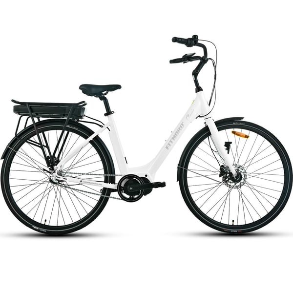 **OUTLET**FitNord Classic 500 Sähköpyörä, valkoinen (612 Wh akku)