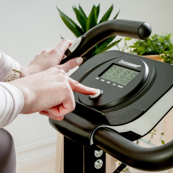 FitNord Cyclo 50X Kokoontaitettava kuntopyörä selkänojalla