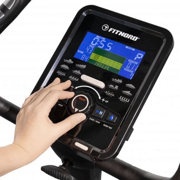 FitNord Cyclo 500E Kuntopyörä (VUODEN LISÄTAKUU JA SYKEVYÖ KAUPAN PÄÄLLE — arvo 249,80 €)