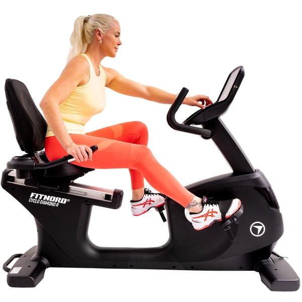 FitNord Cyclo Diamond R kuntopyörä (Rekumbentti) (VUODEN LISÄTAKUU JA SYKEVYÖ KAUPAN PÄÄLLE — arvo 249,80 €)