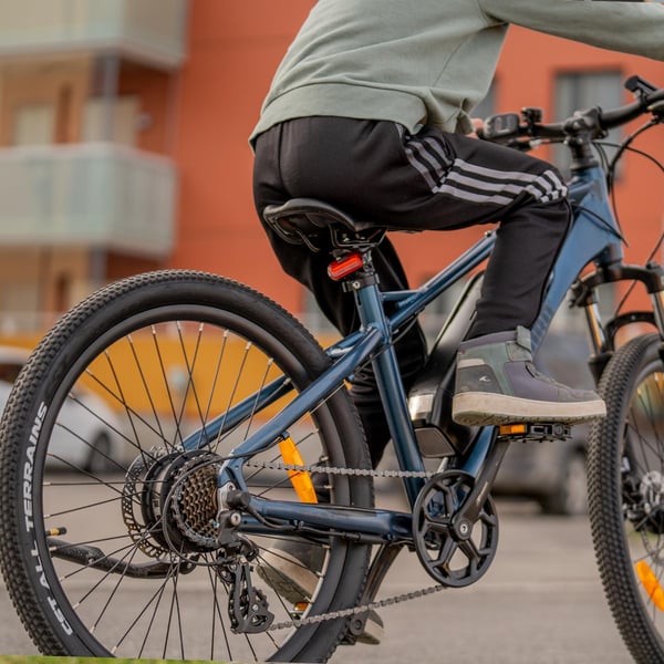 **OUTLET** FitNord Ranger Jr Sähkömaastopyörä, sininen (360Wh tehoakku)