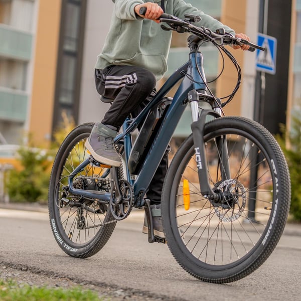 **OUTLET** FitNord Ranger Jr Sähkömaastopyörä, sininen (360Wh tehoakku)