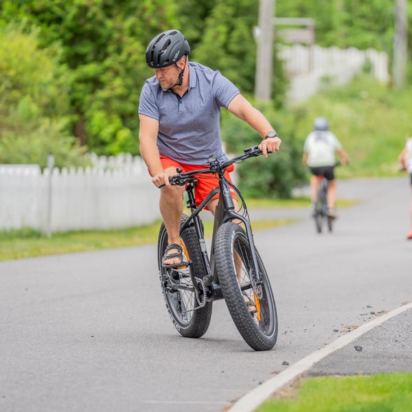 FitNord Rumble 500 Sähköfatbike, musta (720 Wh tehoakku)