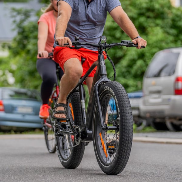 FitNord Rumble 500 Sähköfatbike, musta (720 Wh tehoakku)